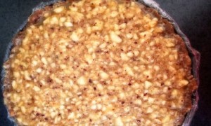 15 min raw jablkovy kolac