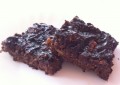 Avokádovo banánové brownies